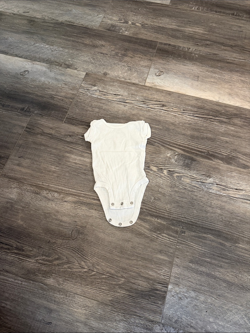 Carters White Baby One-Piece Bodysuit